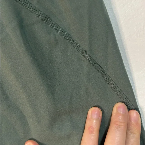 Sweaty Betty Power 9” Biker Shorts sage heath green Size L - Picture 9 of 9